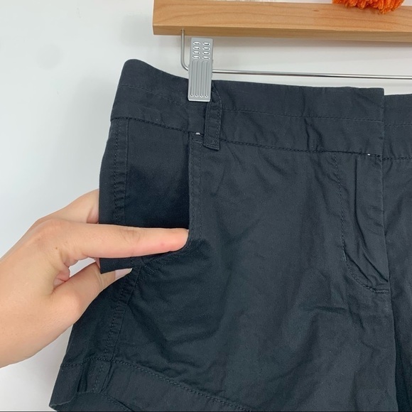 J. Crew Broken-In Chino Cotton Black Shorts Size 2 - Picture 4 of 8